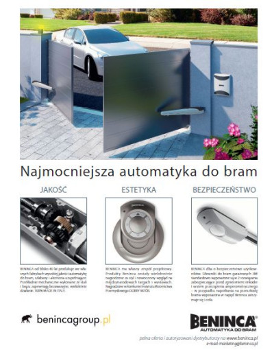 Bramy wjazdowe z napędem