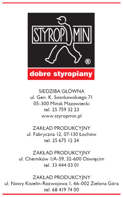STYROPMIN - nieprzerwanie od 25 lat