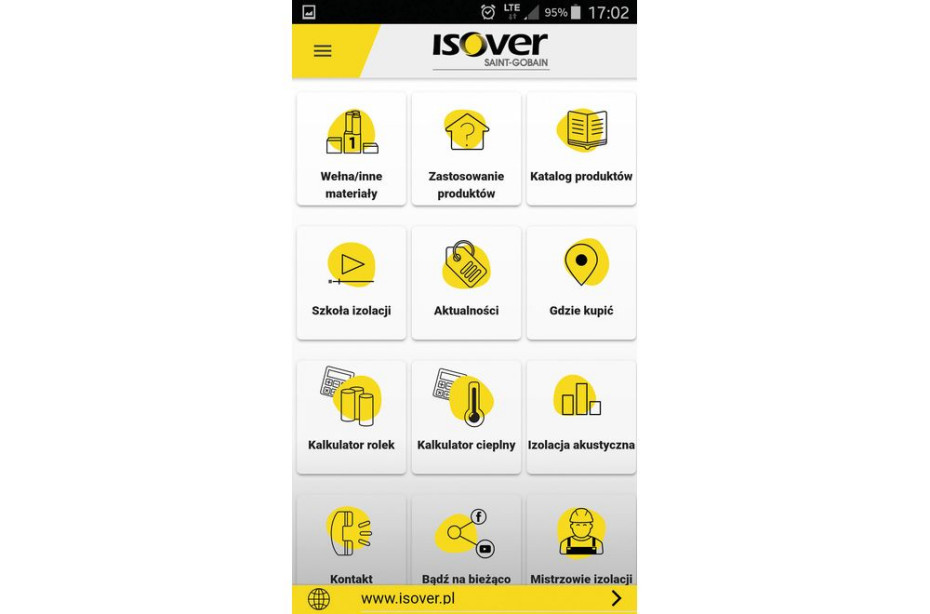 Aplikacja Isover.pl - policzy, doradzi, pomoże w wyborze izolacji