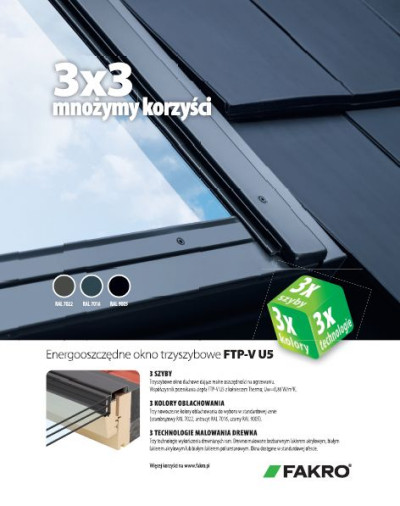 Okno FTT U8 Thermo - superenergooszczędne