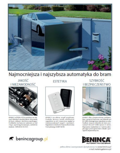 Brama modna i wygodna