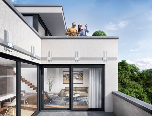 ISOKORB typu AXT - energooszczędna izolacja attyk i balustrad