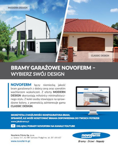 Asia i Wiktor – Członkowie Klubu Budujących Dom, górną segmentową bramę garażową użytkują od 2006 r.