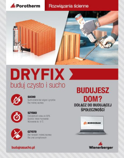 Przegrody zewnętrzne - ciepłe i efektowne