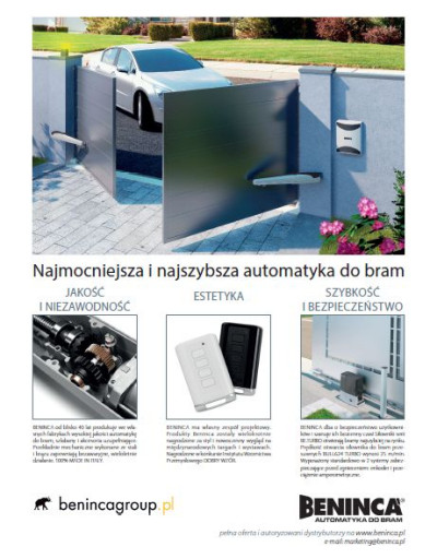 Bramy garażowe z napędem