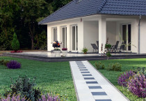 Podjazd i trakty piesze