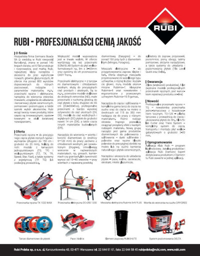 Równo, ładnie, stabilnie