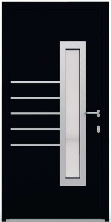 Drzwi wejściowe AL PRACTIC 68 - eleganckie i bezpieczne