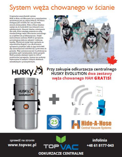 Jurek - Czytelnik Budujemy Dom, odkurzacz centralny użytkuje od 2012 r.