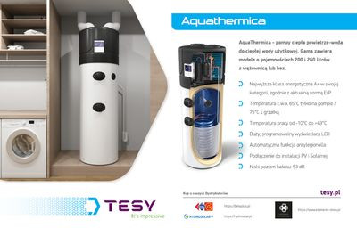 THERMOTANK QUADROLINE - pierwszy na świecie zasobnik ciepłej wody z tworzywa sztucznego