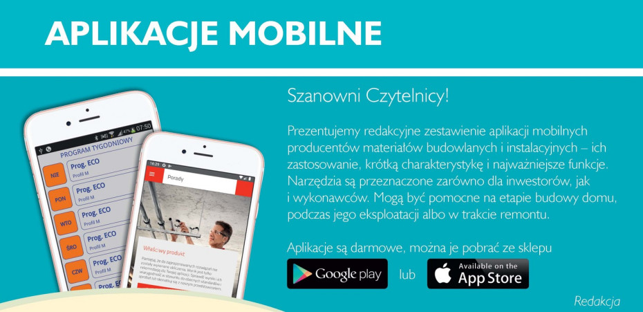 Zestawienie aplikacji mobilnych