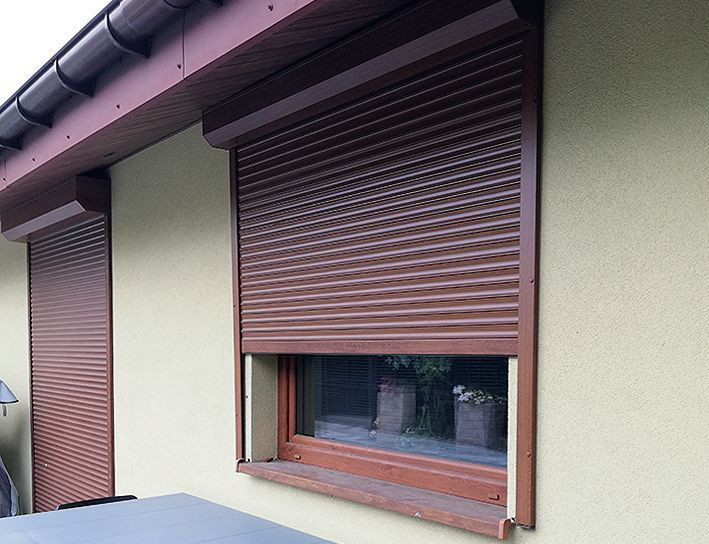 Jola i Krzysiek - Czytelnicy Budujemy Dom, rolety na oknach fasadowych użytkują od 2017 r.