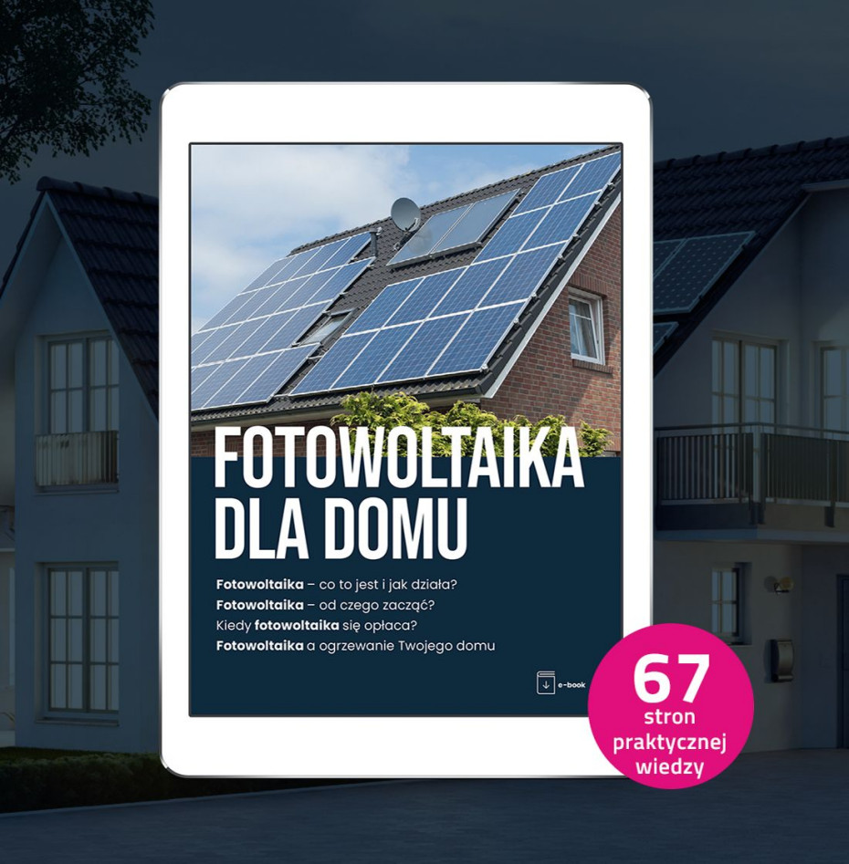 E-book „FOTOWOLTAIKA DLA DOMU”