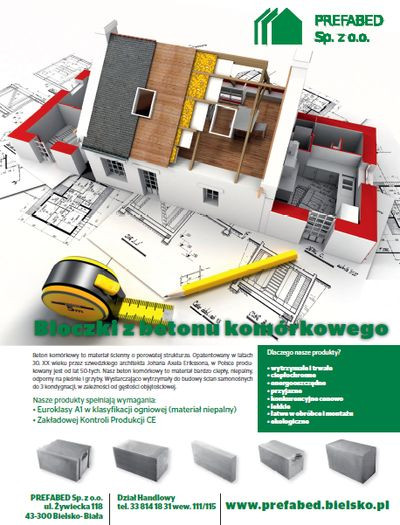 Lekki i ciepły jak... beton komórkowy