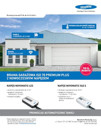 Marek - Czytelnik Budujemy Dom, górną segmentową bramę użytkuje od 2018 r.