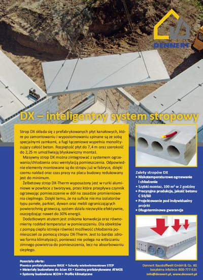 Dzielą budynek na kondygnacje