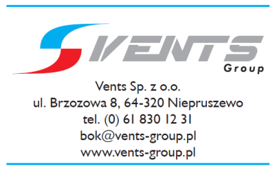 Systemy wentylacji mechanicznej od Vents Group