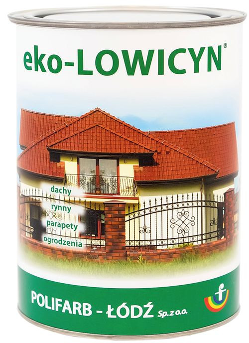 Farba EKO-LOWICYN - antykorozyjna, bezpieczna dla środowiska i użytkownika