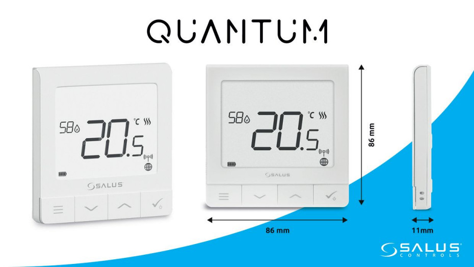 Poznaj regulator temperatury QUANTUM (SALUS CONTROLS)