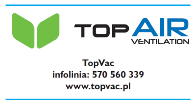 Rekuperatory TOP VENT