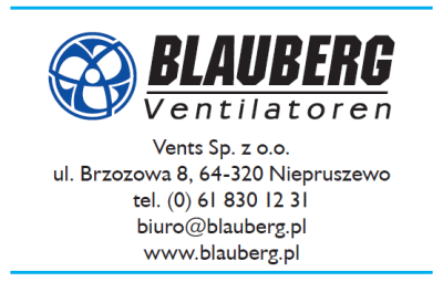 Wentylacja decentralna Blauberg