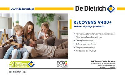 Świeże powietrze bez strat