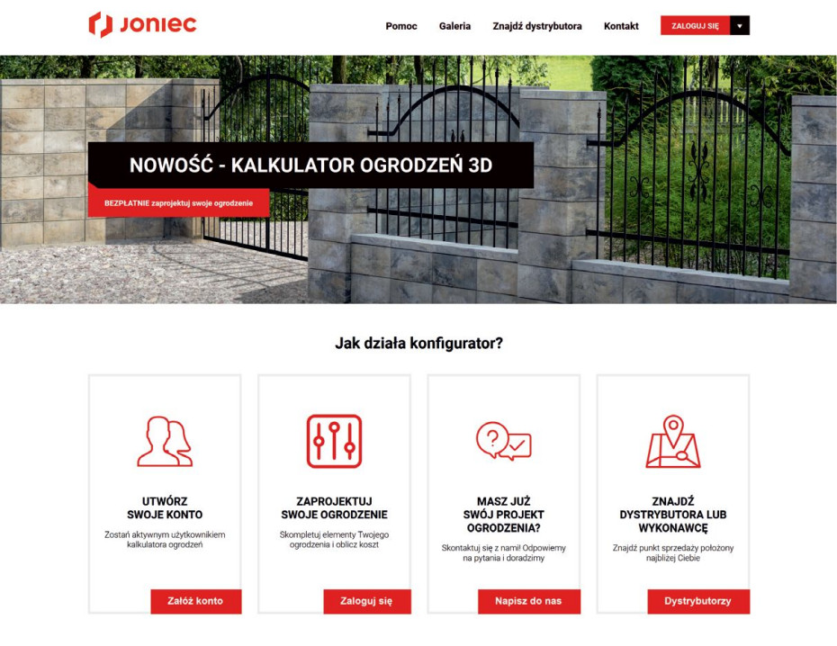 Kalkulator ogrodzeń 3D