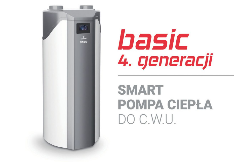 Pompa ciepła do c.w.u. Basic 4. generacji!
