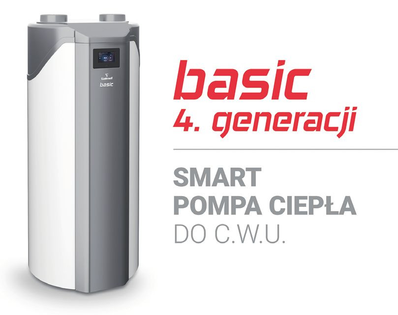 Pompa ciepła do c.w.u. Basic 4. generacji