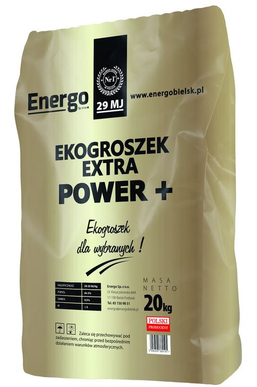 Zupełna nowość na rynku! Ekogroszek EXTRA POWER +