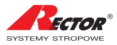 RECTOR - sprężone stropy gęstożebrowe