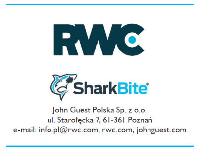 SharkBite NEXUS - kompletny system złączy, rur i zaworów do instalacji sanitarno-grzewczych