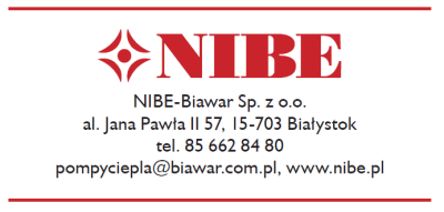 Pompy ciepła NIBE typu smart