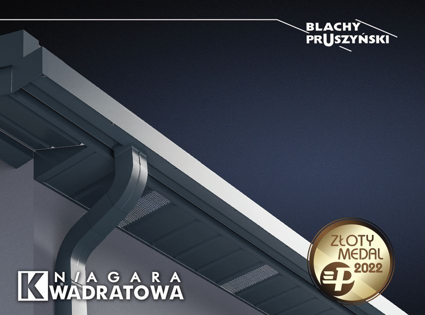 Złoty Medal targów BUDMA 2022 dla firmy BLACHY PRUSZYŃSKI