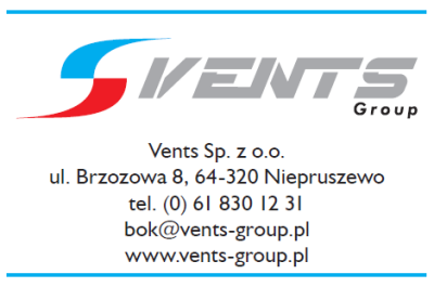 Systemy wentylacji mechanicznej od Vents Group