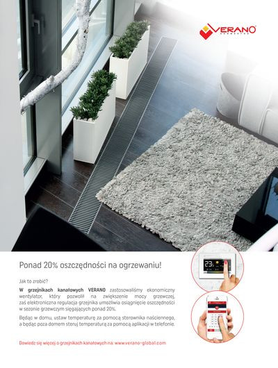 Algeo Square - deszczownia z natryskiem i baterią wannową