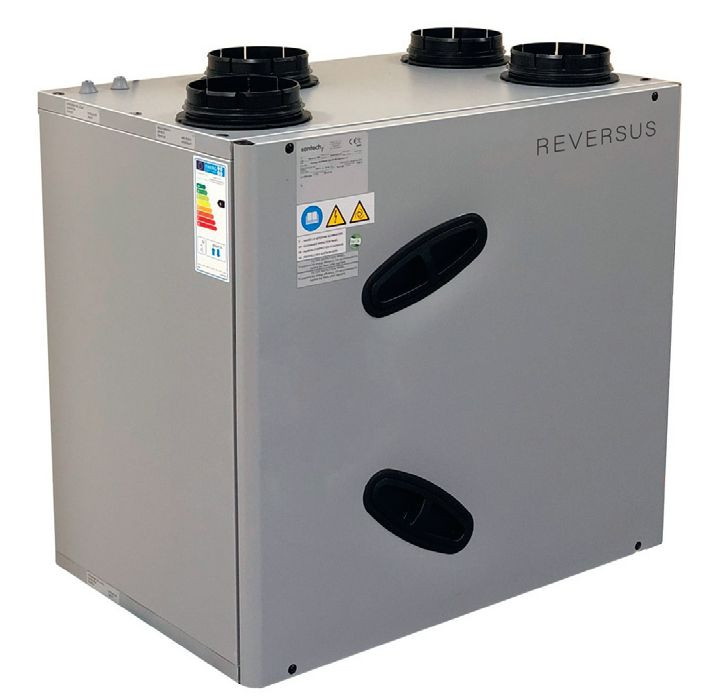 Rekuperator AEROVENT REVERSUS - tak ciepły, że nie wymaga grzałki elektrycznej do rozmrażania