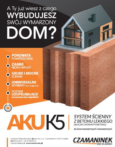 Giesia - Czytelniczka Budujemy Dom, ściany stawiała w 1998 r.