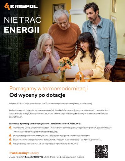 Przede wszystkim oszczędzające energię