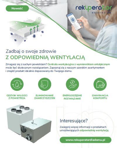 Artur - Członek Klubu Budujących Dom, wentylację z rekuperatorem użytkuje od 2022 r.