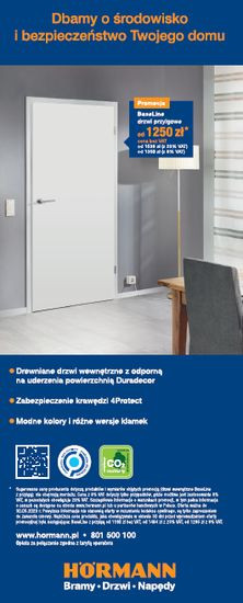 Dom drzwiami podzielony