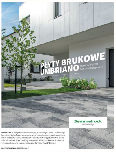 Nowoczesna dachówka płaska KAPSTADT