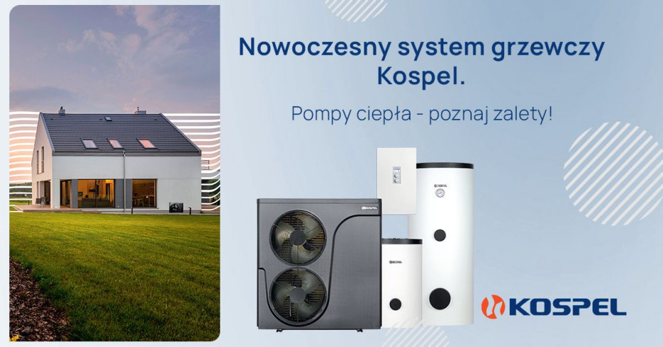 System ogrzewania z pompą ciepła HPM2 firmy KOSPEL