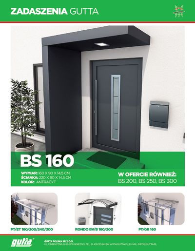 BP13 R - listwa dylatacyjna do prowadnic rolet w systemach rolet okiennych zewnętrznych