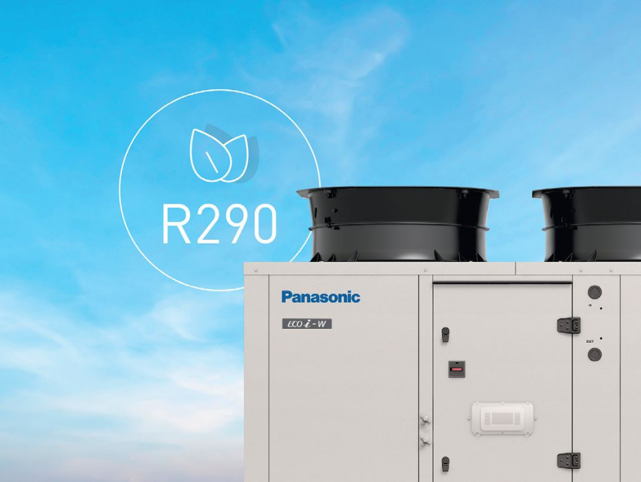 Nowe rewersyjne pompy ciepła powietrze/woda R290 Panasonic o mocy do 80 kW