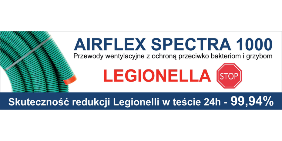 Ochrona mikrobiologiczna SPECTRA a bezpieczeństwo kanałów wentylacyjnych w czasach zagrożenia bakterią legionelli