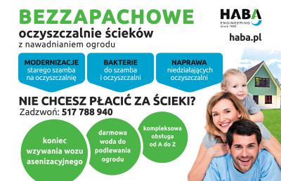 Magda - Czytelniczka Budujemy Dom, drenażową oczyszczalnię użytkuje od 2010 r.