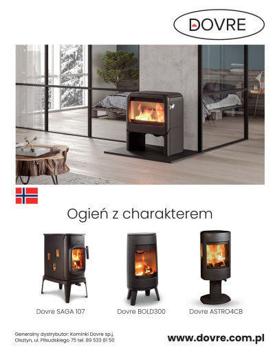 Saga - nowa seria pieców na drewno