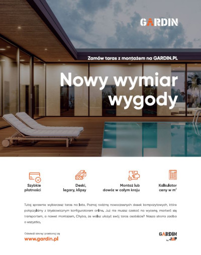 Bambusowe deski tarasowe Dasso CTECH