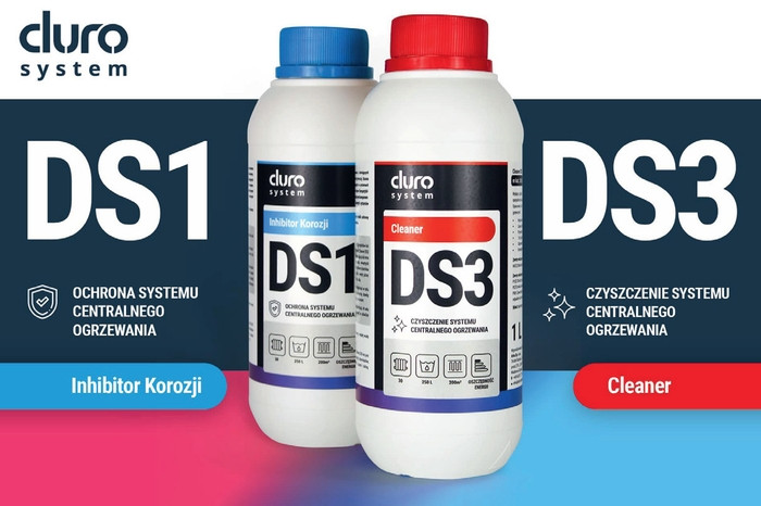 Inhibitor DS1 I Cleaner DS3 – Chemia Instalacyjna